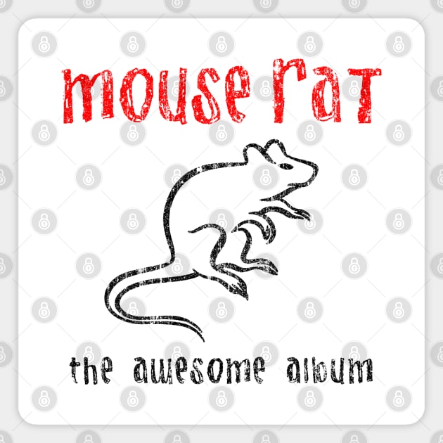 Mouse Rat (Variant) Magnet by huckblade